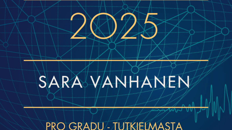 Rapoport-rauhantutkimuspalkinto 2025 Sara Vanhaselle